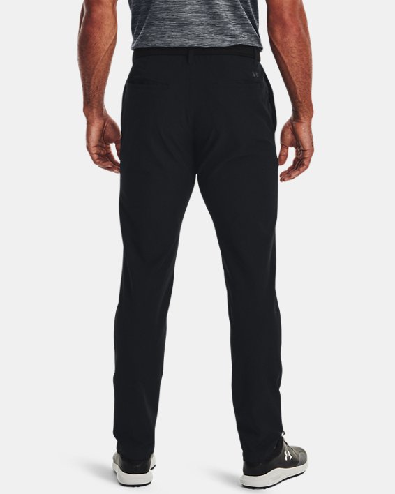 Men's UA Golf Tapered Pants, Black, pdpMainDesktop image number 1